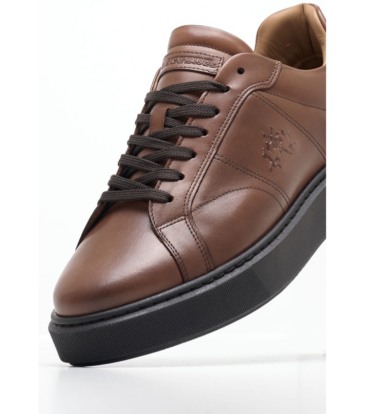 Men Casual Shoes 242001 Tabba Leather La Martina