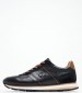 Men Casual Shoes 242071 Black Leather La Martina