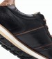 Men Casual Shoes 242071 Black Leather La Martina