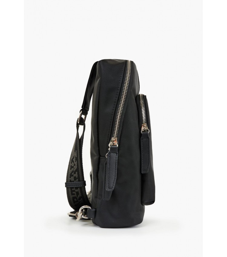 Men Bags Adolfo.Cross Black Nylon La Martina