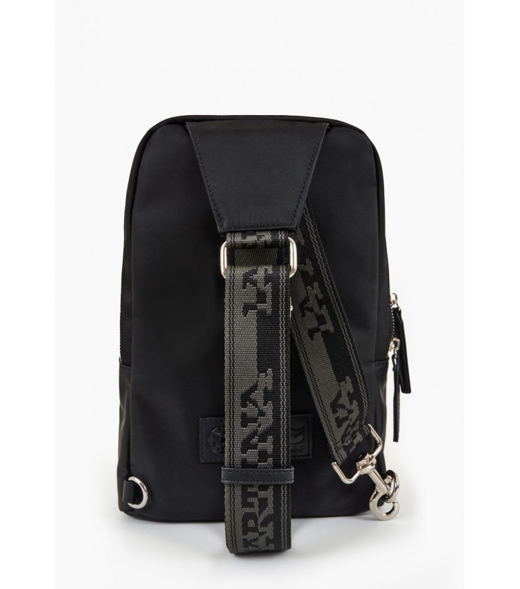 Men Bags Adolfo.Cross Black Nylon La Martina