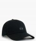 Men's Caps Jockey.Cp Black Cotton La Martina