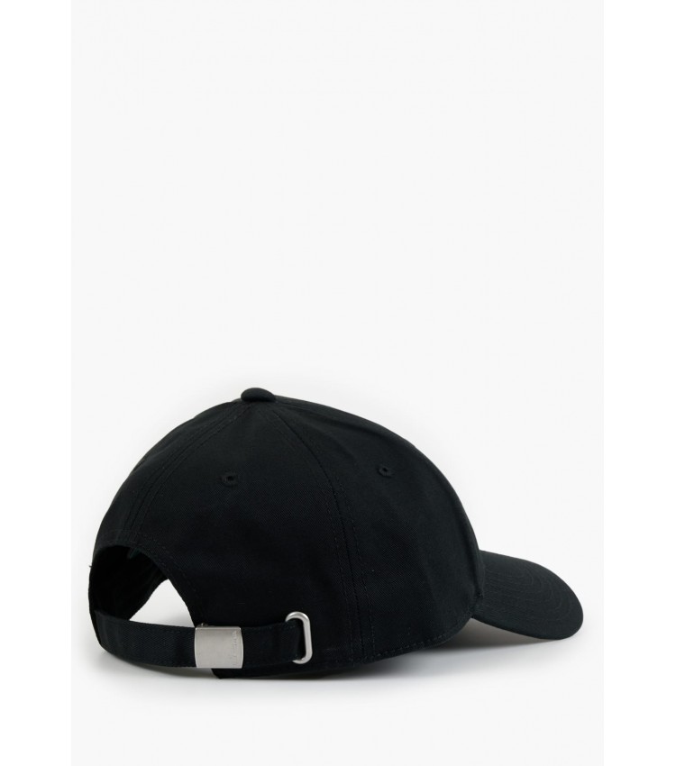 Men's Caps Jockey.Cp Black Cotton La Martina