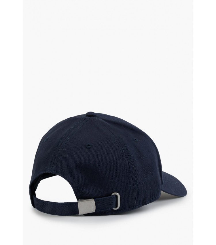 Men's Caps Jockey.Cp DarkBlue Cotton La Martina