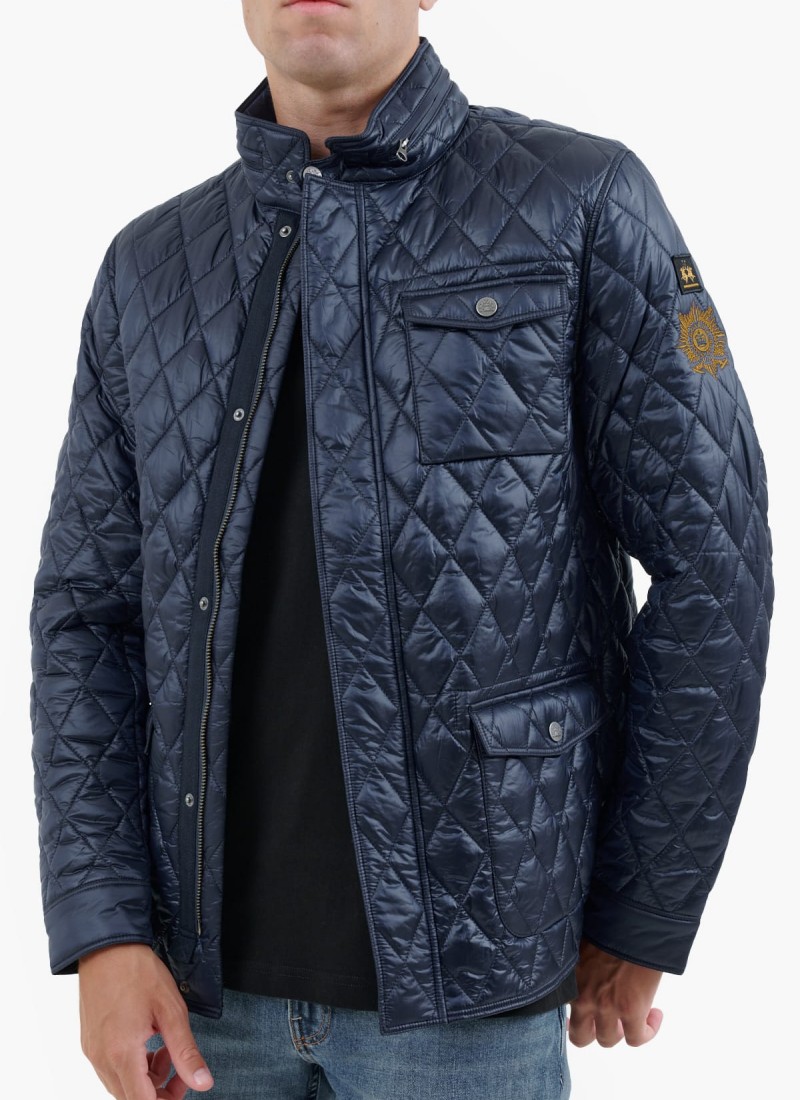 Men Jackets from the Argentinian La Martinan brand Outdoor.Man DarkBlue Polyamide mortoglou.gr eshop