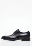 Men Shoes 4402 Black Leather Damiani