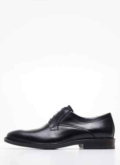 Men Shoes 13609 Black Leather S.Oliver