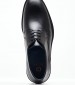 Men Shoes 4402 Black Leather Damiani