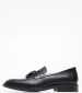 Men Moccasins 4404 Black Leather Damiani