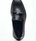 Men Moccasins 4404 Black Leather Damiani