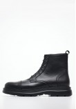 Men Boots 7500 Black Leather Damiani