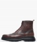 Men Boots 7500 Brown Leather Damiani