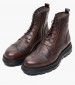 Men Boots 7500 Brown Leather Damiani