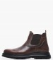 Men Boots 7502 Brown Leather Damiani