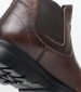 Men Boots 7502 Brown Leather Damiani