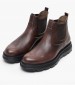 Men Boots 7502 Brown Leather Damiani