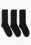 Ανδρικές Κάλτσες 3Pack.Softsocks Μαύρο Βαμβάκι GANT