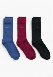 Ανδρικές Κάλτσες 3Pack.Softsocks Multi Βαμβάκι GANT