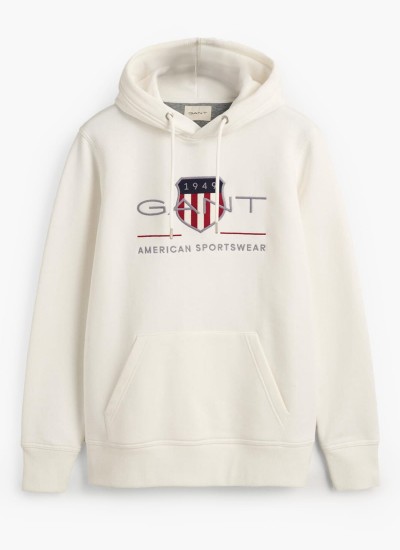 Ανδρικά Φούτερ Tech.Hoodie Μαύρο Βαμβάκι Guess