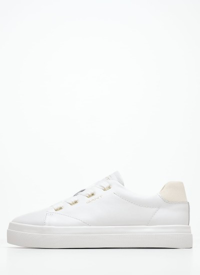 Women Casual Shoes Addict White Leather Ash