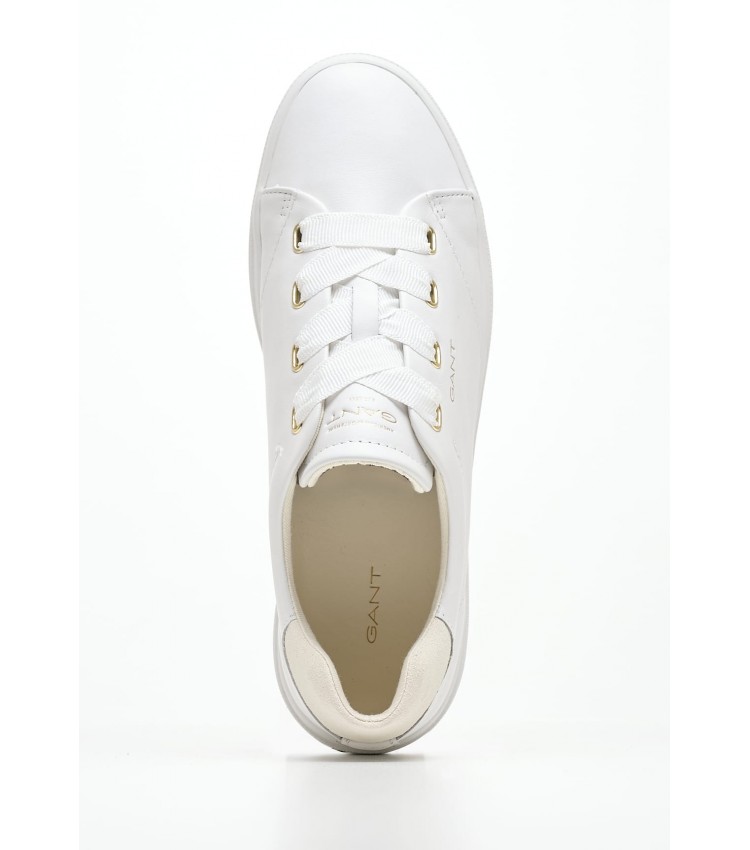 Women Casual Shoes Avona.M White Leather GANT