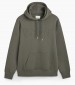 Ανδρικά Φούτερ Embossed.Hoodie Πράσινο Βαμβάκι GANT