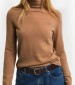 Γυναικείες Μπλούζες - Τοπ Extrafine.Sweater.2 Μπεζ Μαλλί GANT