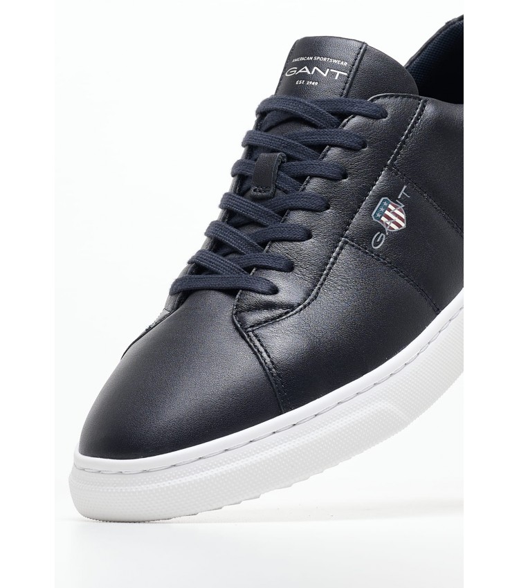 Men Casual Shoes Joree.S Blue Leather GANT