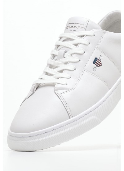 Men Casual Shoes Joree.S White Leather GANT