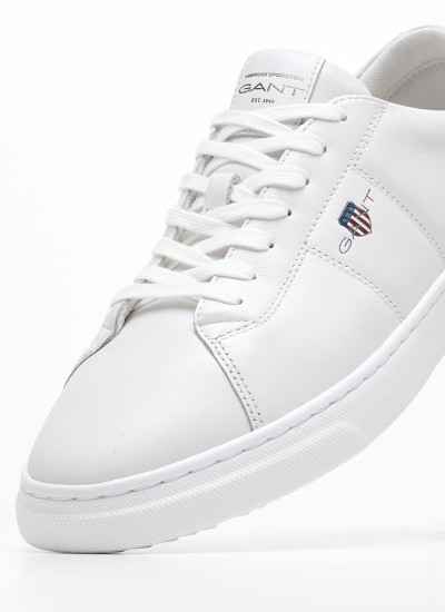 Men Casual Shoes Jeans.Flexi White Leather Tommy Hilfiger