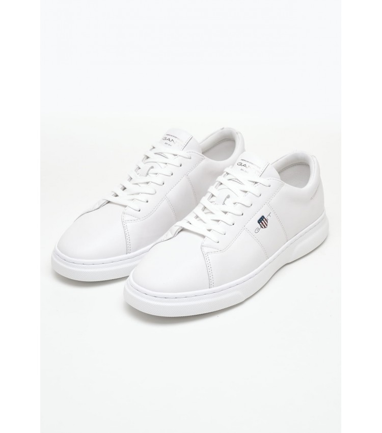 Men Casual Shoes Joree.S White Leather GANT