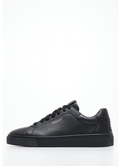 Men Casual Shoes Mc.Julien.S Black Leather GANT