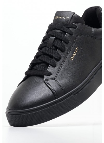 Men Casual Shoes Mc.Julien.S Black Leather GANT