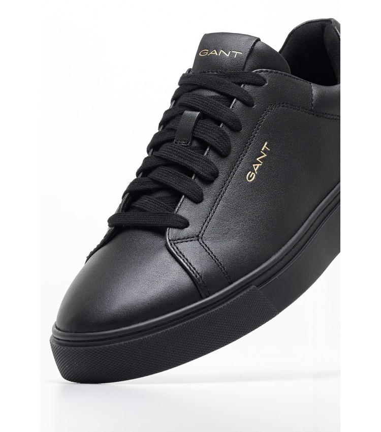 Men Casual Shoes Mc.Julien.S Black Leather GANT