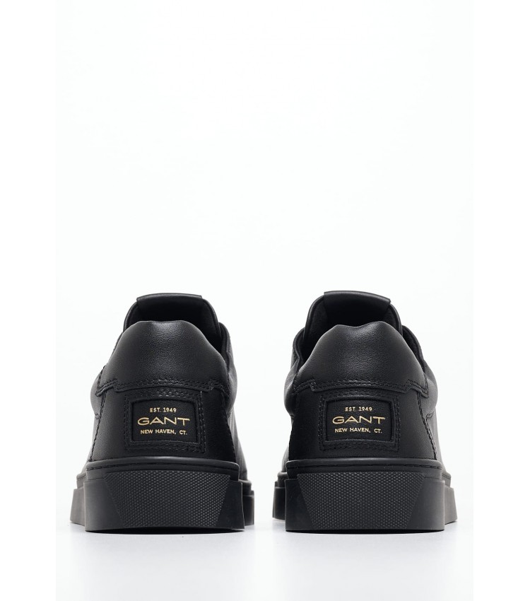 Men Casual Shoes Mc.Julien.S Black Leather GANT