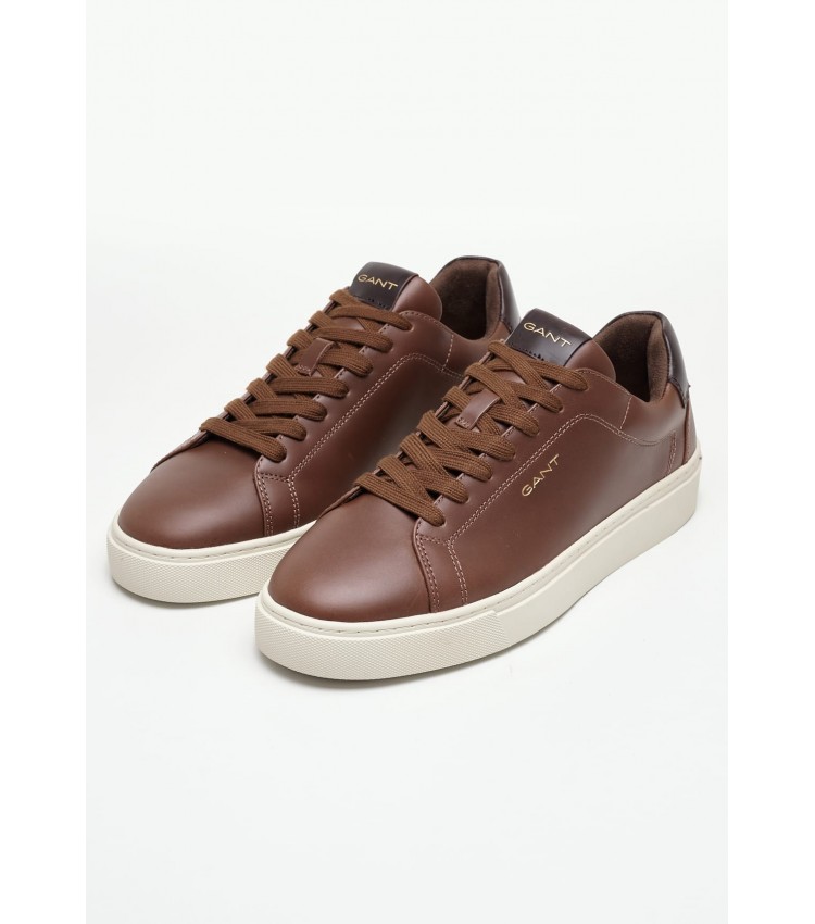 Men Casual Shoes Mc.Julien.S Brown Leather GANT