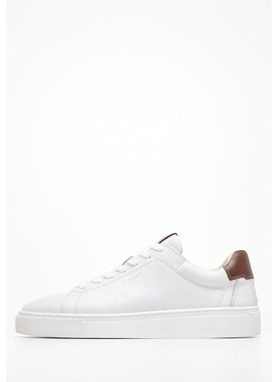 Men Casual Shoes Mc.Julien.S White Leather GANT