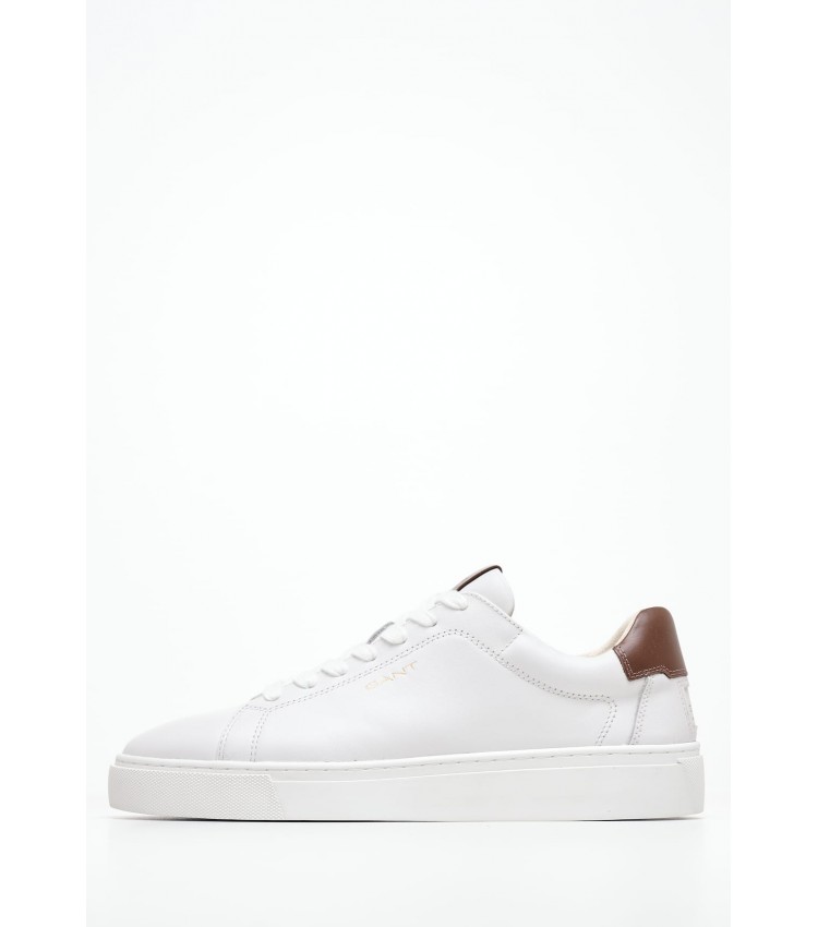 Men Casual Shoes Mc.Julien.S White Leather GANT