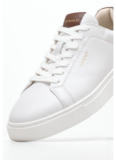 Men Casual Shoes Mc.Julien.S White Leather GANT