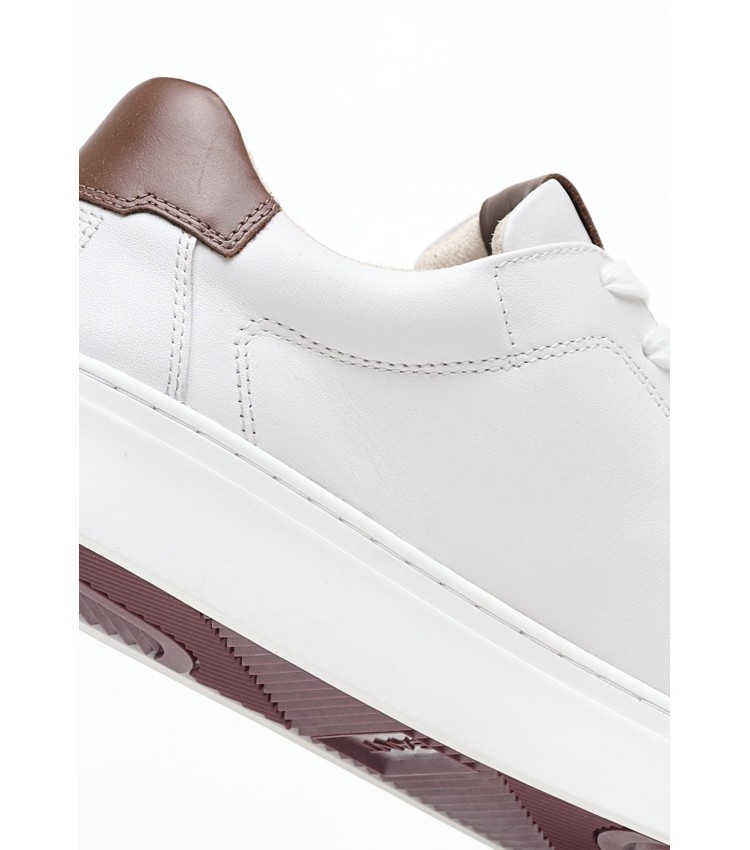 Men Casual Shoes Mc.Julien.S White Leather GANT