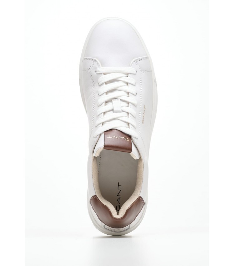 Men Casual Shoes Mc.Julien.S White Leather GANT