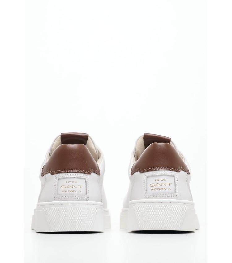 Men Casual Shoes Mc.Julien.S White Leather GANT