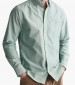 Ανδρικά Πουκάμισα Oxford.Shirt.1 Πράσινο Βαμβάκι GANT