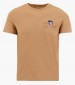 Women T-Shirts - Tops Reg.Archive Beige Cotton GANT