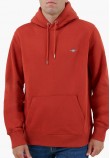 Ανδρικά Φούτερ Sh.Hoodie.2 Κόκκινο Βαμβάκι GANT