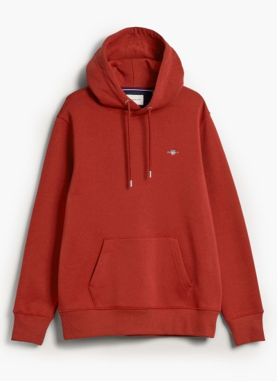 Ανδρικά Φούτερ Tech.Hoodie Μαύρο Βαμβάκι Guess