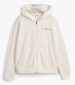 Women Cardigans Shield.Hoodie White Cotton GANT