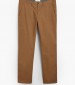 Men Pants Twill.Chino Brown Cotton GANT