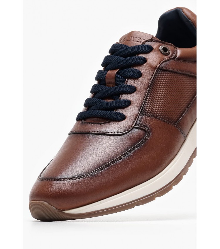 Men Casual Shoes 13650 Brown Leather S.Oliver