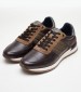 Men Casual Shoes 13650 DarkBrown Leather S.Oliver